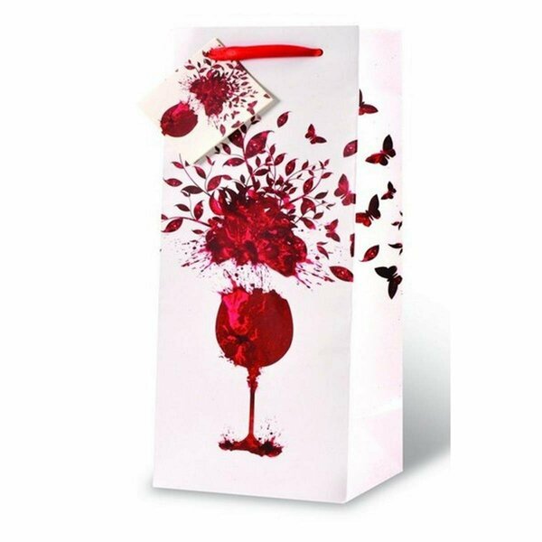 Wrap-Art Flight of Fancy Wine Bottle Gift Bag 17560